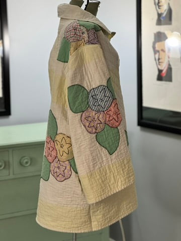 Gramma's Garden Quilt Coat