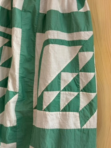 Flying Geese Quilt Skirt