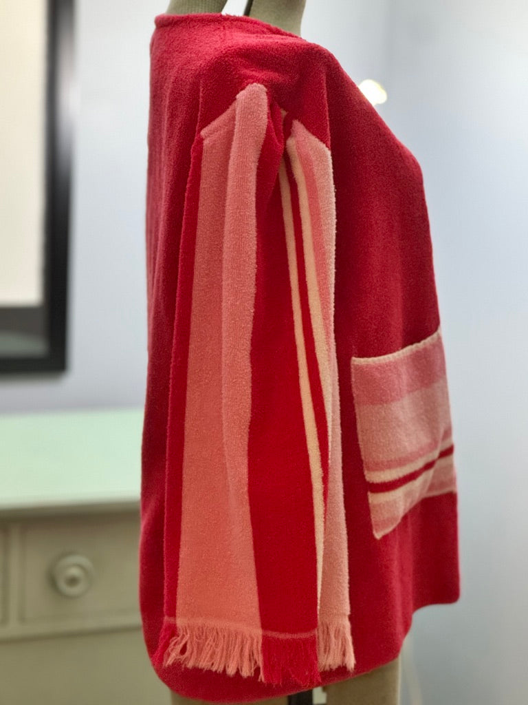 Ruby Red Towel Jacket