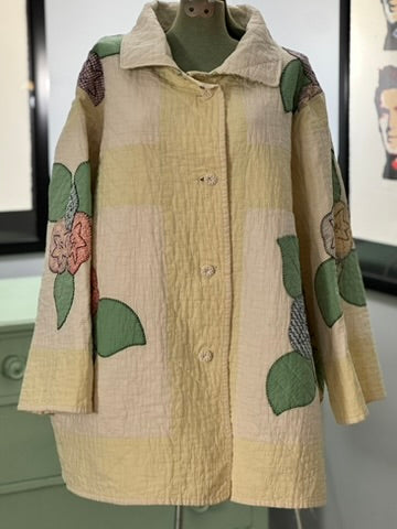 Gramma's Garden Quilt Coat