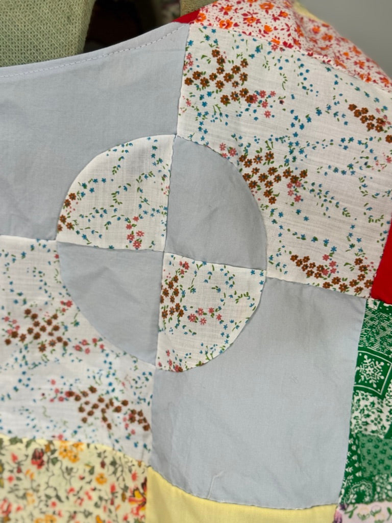 Drunkard's Path Quilt Top